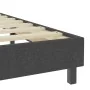 Cama box spring tela gris oscuro 140x200 cm de vidaXL, Camas y somieres - Ref: Foro24-3054712, Precio: 543,70 €, Descuento: %