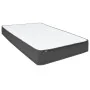 Cama box spring tela gris oscuro 140x200 cm de vidaXL, Camas y somieres - Ref: Foro24-3054712, Precio: 543,70 €, Descuento: %