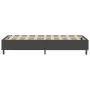 Box spring bed dark gray fabric 90x200 cm by vidaXL, Beds and slatted bases - Ref: Foro24-3054721, Price: 279,18 €, Discount: %