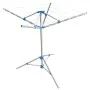 ProPlus Drehbare Wäscheleine mit grauen Metallbeinen von ProPlus, Wäscheleinen und Kleiderbügel - Ref: Foro24-424756, Preis: ...