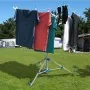 ProPlus Rotating clothesline with gray metal legs by ProPlus, Clotheslines and hangers - Ref: Foro24-424756, Price: 60,54 €, ...