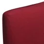 Elastische Stuhlhülle gerade 6 Stück Bordeaux von vidaXL, Abdeckungen - Ref: Foro24-130379, Preis: 23,53 €, Rabatt: %