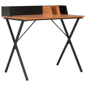 Escritorio negro y marrón 80x50x84 cm de vidaXL, Escritorios - Ref: Foro24-20274, Precio: 75,75 €, Descuento: %