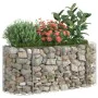 Arriate de gaviones de hierro galvanizado 120x50x50 cm de vidaXL, Maceteros y jardineras - Ref: Foro24-152024, Precio: 56,66 ...