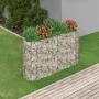 Gabionenbeet aus verzinktem Eisen 190x50x100 cm von vidaXL, Töpfe und Pflanzgefäße - Ref: Foro24-152033, Preis: 75,31 €, Raba...