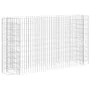 Gabionenbeet aus verzinktem Eisen 190x50x100 cm von vidaXL, Töpfe und Pflanzgefäße - Ref: Foro24-152033, Preis: 75,31 €, Raba...