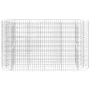 Gabionenbeet aus verzinktem Eisen 190x50x100 cm von vidaXL, Töpfe und Pflanzgefäße - Ref: Foro24-152033, Preis: 75,31 €, Raba...
