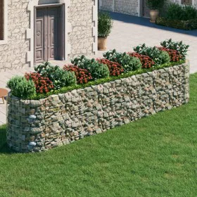 Gabionenbett aus verzinktem Eisen, 500 x 100 x 100 cm von vidaXL, Töpfe und Pflanzgefäße - Ref: Foro24-152048, Preis: 175,53 ...
