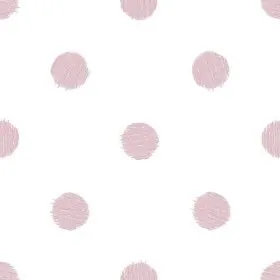 Urban Friends & Coffee Weiß und rosa gepunktete Tapete von Noordwand, Bemaltes Papier - Ref: Foro24-425316, Preis: 24,58 €, R...