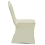 Elastische Stuhlhussen in Cremefarbe, 100 Stück von vidaXL, Abdeckungen - Ref: Foro24-274768, Preis: 260,71 €, Rabatt: %