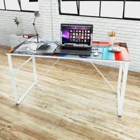 Rechteckiger Schreibtisch mit Bildfläche von vidaXL, Schreibtische - Ref: Foro24-241163, Preis: 72,72 €, Rabatt: %