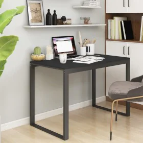 Schwarzer Computertisch aus Sperrholz, 110 x 60 x 73 cm von vidaXL, Schreibtische - Ref: Foro24-30196, Preis: 114,62 €, Rabat...