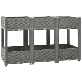 Polypropylene flower bed 120x40x71 cm by vidaXL, Pots and planters - Ref: Foro24-153299, Price: 97,48 €, Discount: %