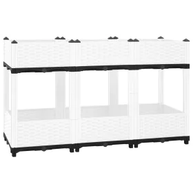 Polypropylene flower bed 120x40x71 cm by vidaXL, Pots and planters - Ref: Foro24-153314, Price: 85,40 €, Discount: %
