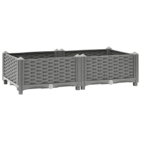 Polypropylene flower bed 80x40x23 cm by vidaXL, Pots and planters - Ref: Foro24-153290, Price: 42,99 €, Discount: %
