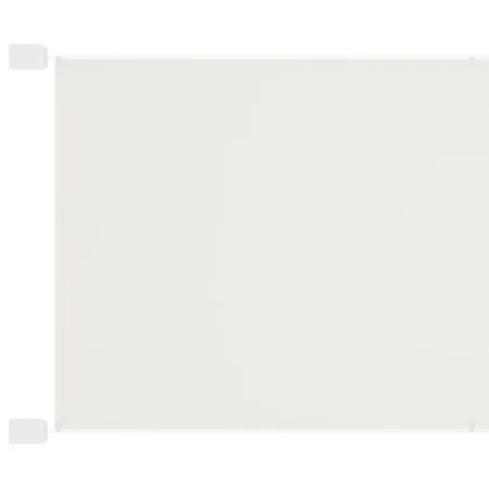 Weiße Vertikalmarkise 60x600 cm Oxford-Stoff von vidaXL, Sonnenschirme - Ref: Foro24-148153, Preis: 44,32 €, Rabatt: %