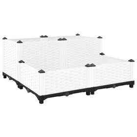 Blumenbeet aus Polypropylen 80x80x38 cm von vidaXL, Töpfe und Pflanzgefäße - Ref: Foro24-153316, Preis: 63,88 €, Rabatt: %