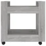 Carrito de escritorio contrachapada gris Sonoma 60x45x60 cm de vidaXL, Carros e islas - Ref: Foro24-816606, Precio: 44,09 €, ...