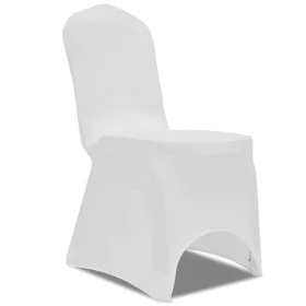 Elastic covers for white chairs 100 units by vidaXL, Covers - Ref: Foro24-274765, Price: 320,89 €, Discount: %