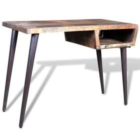 Schreibtisch aus recyceltem Holz mit Eisenbeinen von vidaXL, Schreibtische - Ref: Foro24-241138, Preis: 205,26 €, Rabatt: %