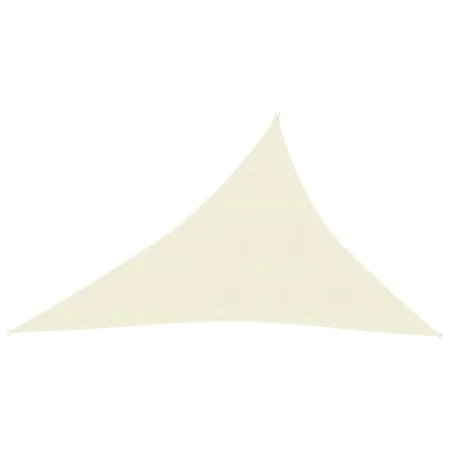 Cream HDPE sail awning 160 g/m² 4x5x6.8 m by vidaXL, Umbrellas - Ref: Foro24-311211, Price: 29,74 €, Discount: %
