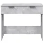 Concrete gray plywood console table 90x36x75 cm by vidaXL, Side tables - Ref: Foro24-811335, Price: 44,41 €, Discount: %