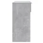 Concrete gray plywood console table 90x36x75 cm by vidaXL, Side tables - Ref: Foro24-811335, Price: 44,41 €, Discount: %