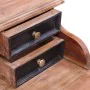 Escritorio con cajones madera maciza de caoba 90x50x101 cm de vidaXL, Escritorios - Ref: Foro24-283910, Precio: 312,58 €, Des...