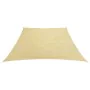 Toldo de vela HDPE beige 160 g/m² 3/4x3 m de vidaXL, Sombrillas - Ref: Foro24-311159, Precio: 37,86 €, Descuento: %