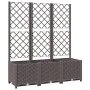 Pflanzkübel mit Gitter PP braun 120x40x136 cm von vidaXL, Töpfe und Pflanzgefäße - Ref: Foro24-318263, Preis: 127,50 €, Rabat...