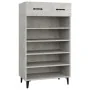 Concrete gray plywood shoe rack furniture 60x35x105 cm by vidaXL, Shoe racks and shoe organizers - Ref: Foro24-812793, Price:...