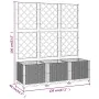 Pflanzkübel mit Gitter PP braun 120x40x136 cm von vidaXL, Töpfe und Pflanzgefäße - Ref: Foro24-318263, Preis: 127,50 €, Rabat...