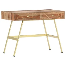 Escritorio con cajones madera maciza de sheesham 100x55x75 cm de vidaXL, Escritorios - Ref: Foro24-286151, Precio: 181,04 €, ...