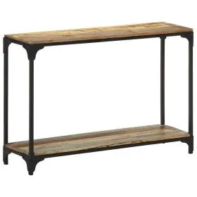 Solid recycled wood console table 110x30x75 cm by vidaXL, Side tables - Ref: Foro24-320257, Price: 106,65 €, Discount: %