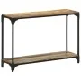 Solid recycled wood console table 110x30x75 cm by vidaXL, Side tables - Ref: Foro24-320257, Price: 106,65 €, Discount: %