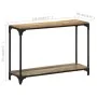 Solid recycled wood console table 110x30x75 cm by vidaXL, Side tables - Ref: Foro24-320257, Price: 106,65 €, Discount: %