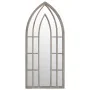 Gartenspiegel aus Sandeisen für den Außenbereich 100x45 cm von vidaXL, Spiegel - Ref: Foro24-318353, Preis: 109,24 €, Rabatt: %