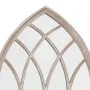 Sandfarbener Gartenspiegel aus Eisen für den Außenbereich, 100 x 45 cm von vidaXL, Spiegel - Ref: Foro24-318361, Preis: 110,2...