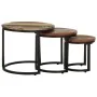Side tables 3 pieces solid recycled wood by vidaXL, Side tables - Ref: Foro24-320688, Price: 96,63 €, Discount: %