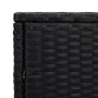 Stapelbare Tische 3 Stück aus schwarzem synthetischem Rattan von vidaXL, Seitentische - Ref: Foro24-319412, Preis: 78,06 €, R...