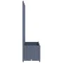 Planter with trellis PP dark gray 80x40x136 cm by vidaXL, Pots and planters - Ref: Foro24-318251, Price: 65,44 €, Discount: %