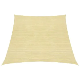 Beige HDPE sail awning 160 g/m² 4/5x3 m by vidaXL, Umbrellas - Ref: Foro24-311160, Price: 47,14 €, Discount: %