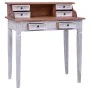 Schreibtisch mit Schubladen aus recyceltem Massivholz 90x50x101 cm von vidaXL, Schreibtische - Ref: Foro24-283911, Preis: 228...