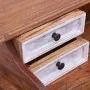 Escritorio con cajones de madera maciza reciclada 90x50x101 cm de vidaXL, Escritorios - Ref: Foro24-283911, Precio: 226,56 €,...