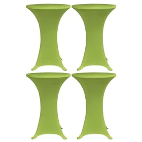 Elastische Tischdecke 4 Stück 70 cm grün von vidaXL, Abdeckungen - Ref: Foro24-279088, Preis: 38,48 €, Rabatt: %