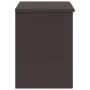 Mesitas de noche madera maciza de pino marrón oscuro 35x30x40cm de vidaXL, Mesitas de noche - Ref: Foro24-322224, Precio: 46,...