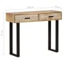 Solid mango wood console table 100x30x75 cm by vidaXL, Side tables - Ref: Foro24-320823, Price: 138,62 €, Discount: %