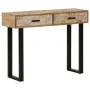 Solid mango wood console table 100x30x75 cm by vidaXL, Side tables - Ref: Foro24-320823, Price: 138,62 €, Discount: %
