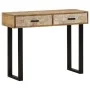 Solid mango wood console table 100x30x75 cm by vidaXL, Side tables - Ref: Foro24-320823, Price: 138,62 €, Discount: %