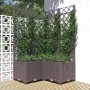 Pflanzgefäß mit braunem PP-Gitter 80x80x136 cm von vidaXL, Töpfe und Pflanzgefäße - Ref: Foro24-318265, Preis: 109,19 €, Raba...
